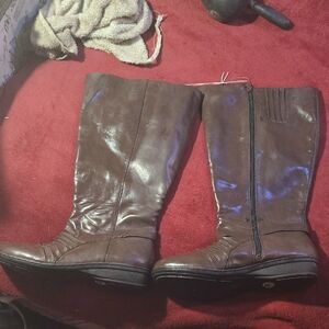 Finley Chocolate Over the Knee Boots